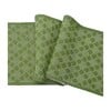 Cotton Table Runner, Green Ginkgo