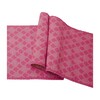 Cotton Table Runner, Pink Ginkgo