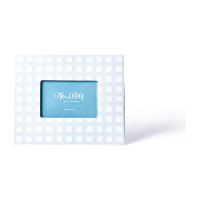 Gingham Frame, Blue