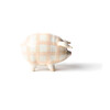 Piggy Bank, Blush Gingham