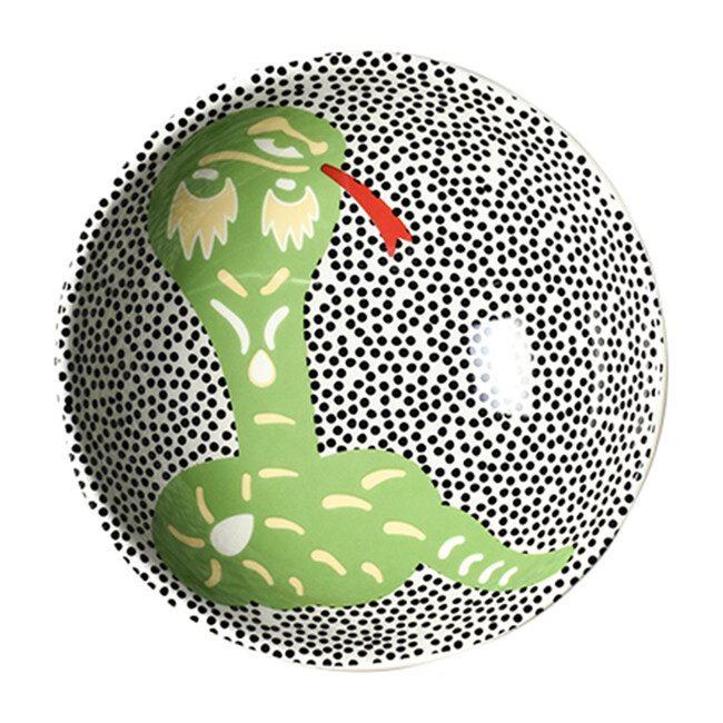 Chinese Zodiac Bowl Accent Bowl, Snake