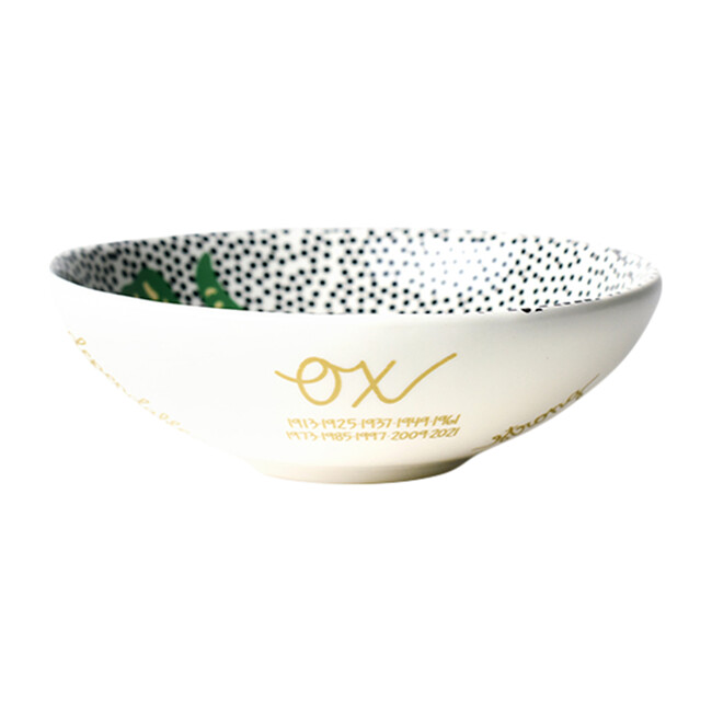 Chinese Zodiac Bowl Accent Bowl, Ox