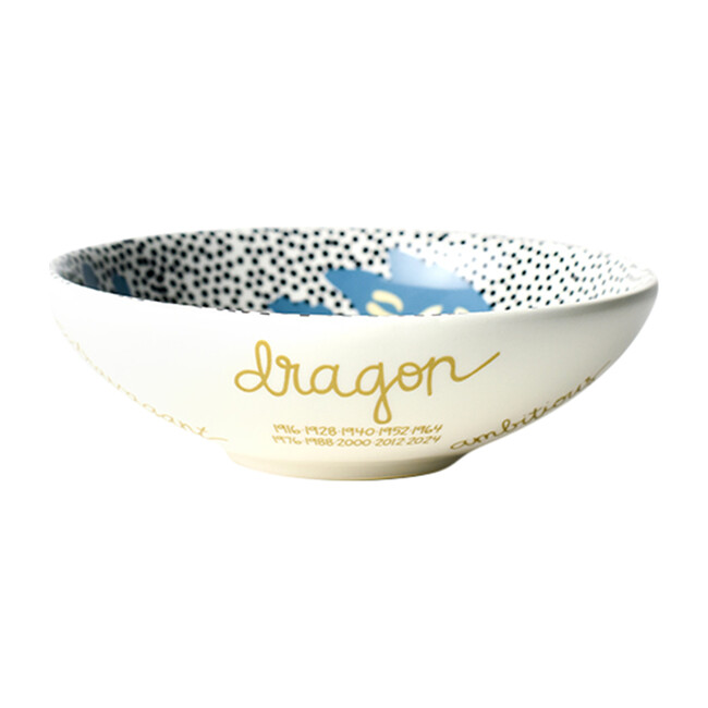Chinese Zodiac Bowl Accent Bowl, Dragon