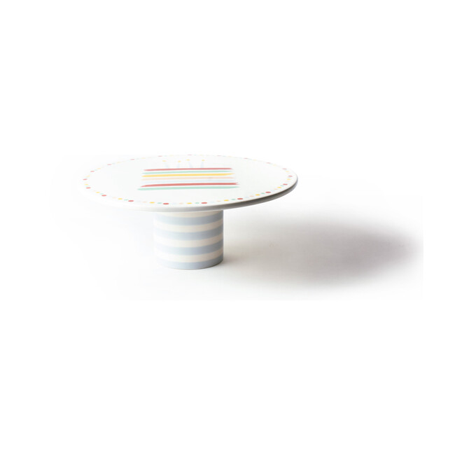 Happy Birthday Cake Stand, Rainbow
