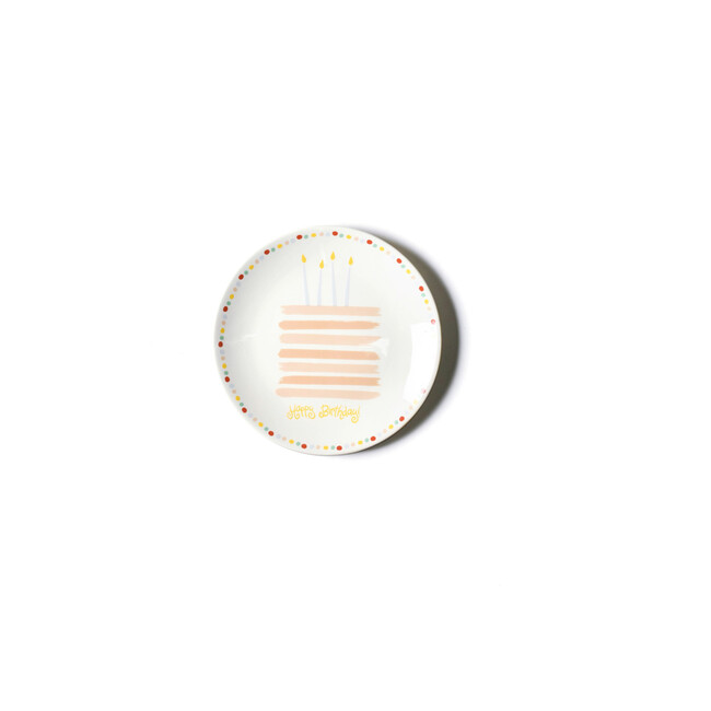 Happy Birthday Cake Plate, Blush