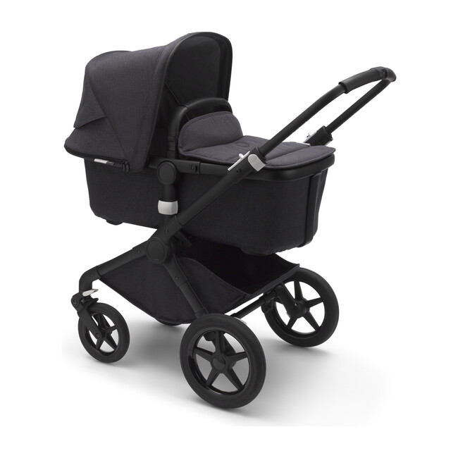 Bugaboo Fox2 Mineral Complete, Black Base & Washed Black Fabrics