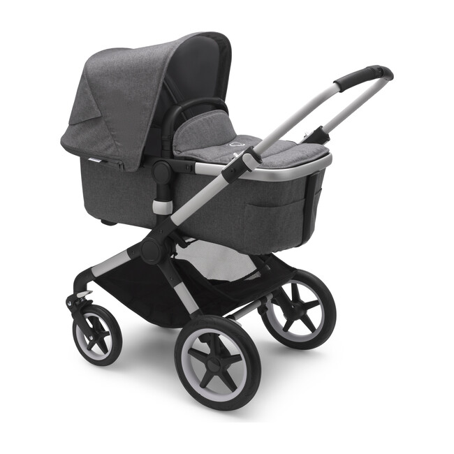 Bugaboo Fox2 Complete, Aluminum Base & Grey Melange Seat
