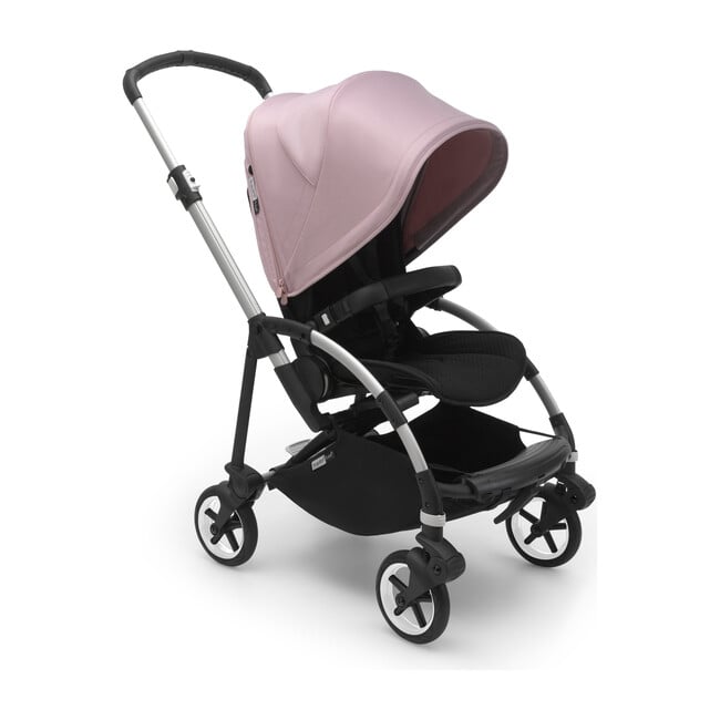 Bugaboo Bee6 Complete, Aluminum Base & Soft Pink Canopy