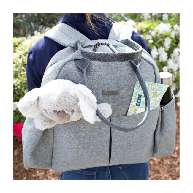 Bebe Backpack Diaper Bag and Changing Mat