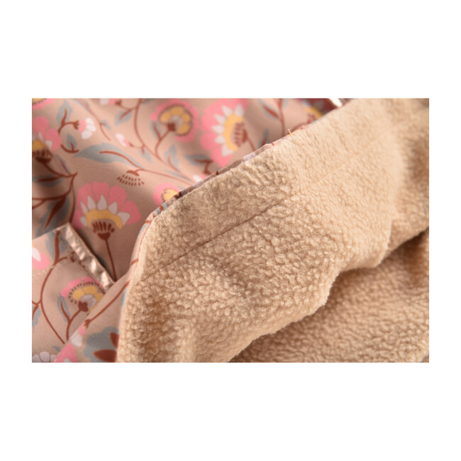 Mara Raincoat, Khaki Folk Flowers - Raincoats - 8