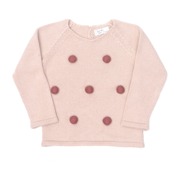 burgundy baby sweater