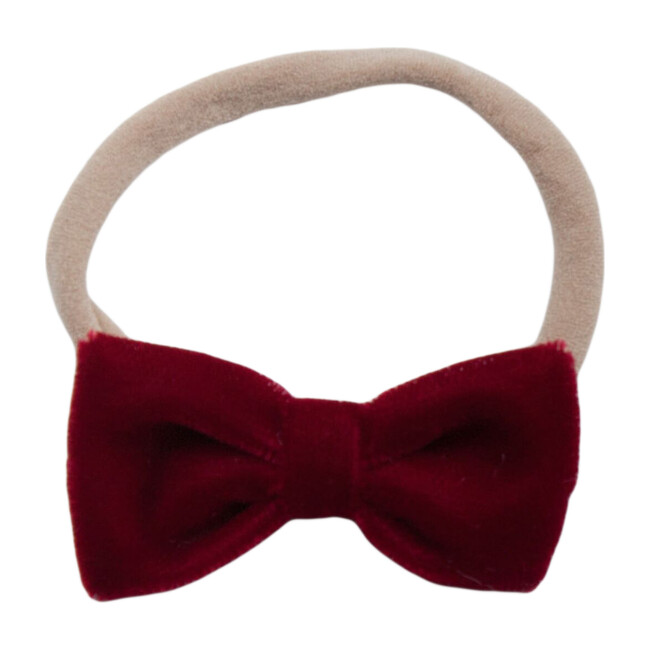 Baby Headband, Red - Bows - 1