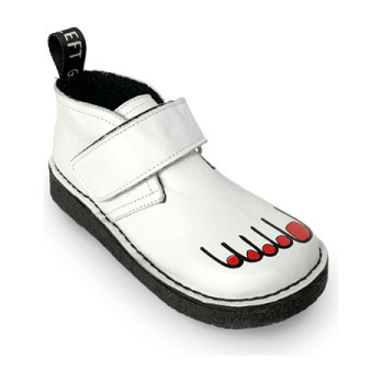 Creepy Creeper Boot, White
