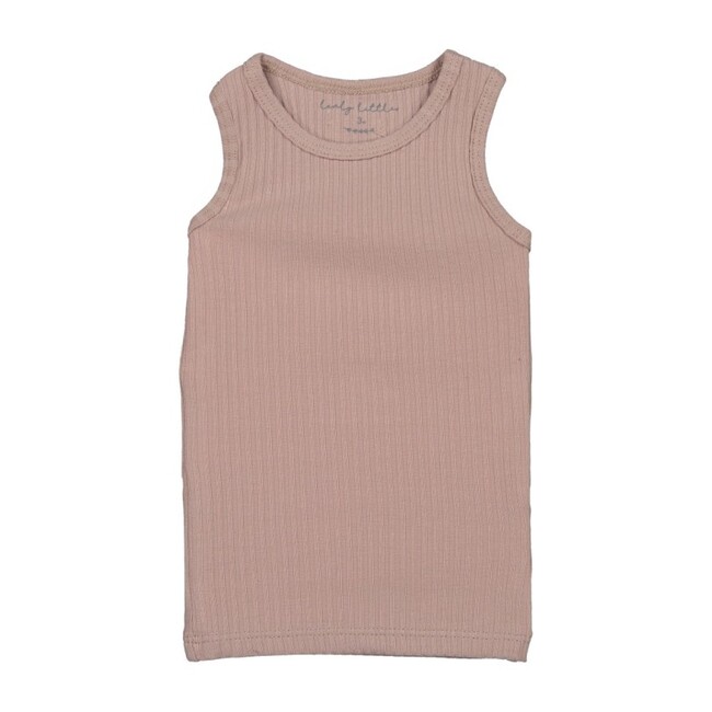 Ribbed Tank, Mauve