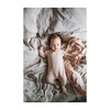 Cotton Romper & Bonnet Bundle, Blush - Mixed Apparel Set - 2