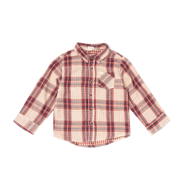 Pluto Shirt, Red Chex
