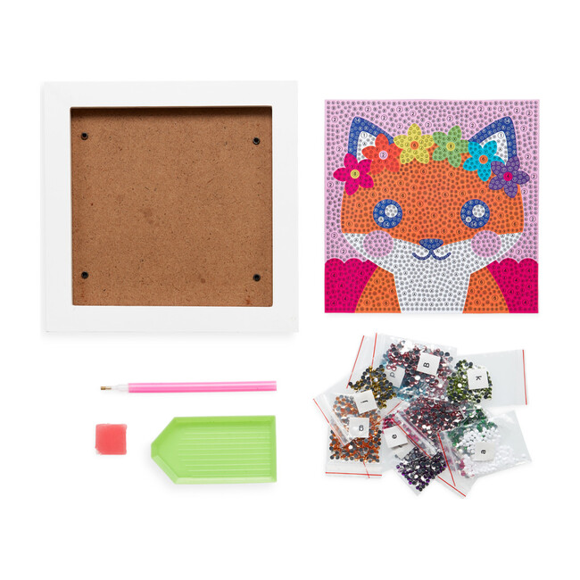 Razzle Dazzle DIY Gem Art Kit, Friendly Fox