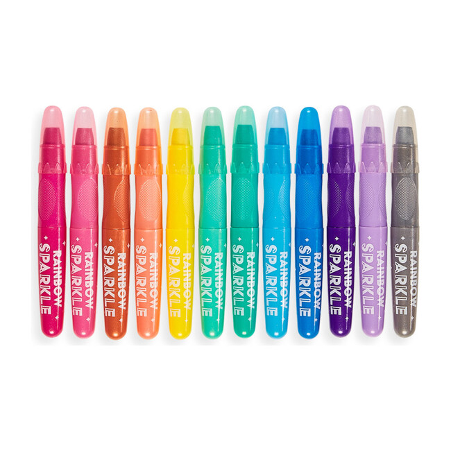 Rainbow Sparkle Watercolor Gel Crayons