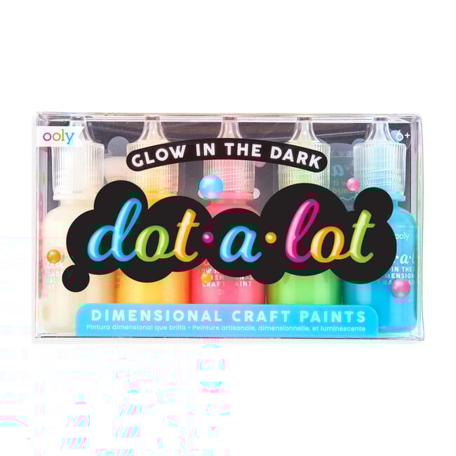 Dot-A-Lot Painting Set, Glow in the Dark - Arts & Crafts - 1