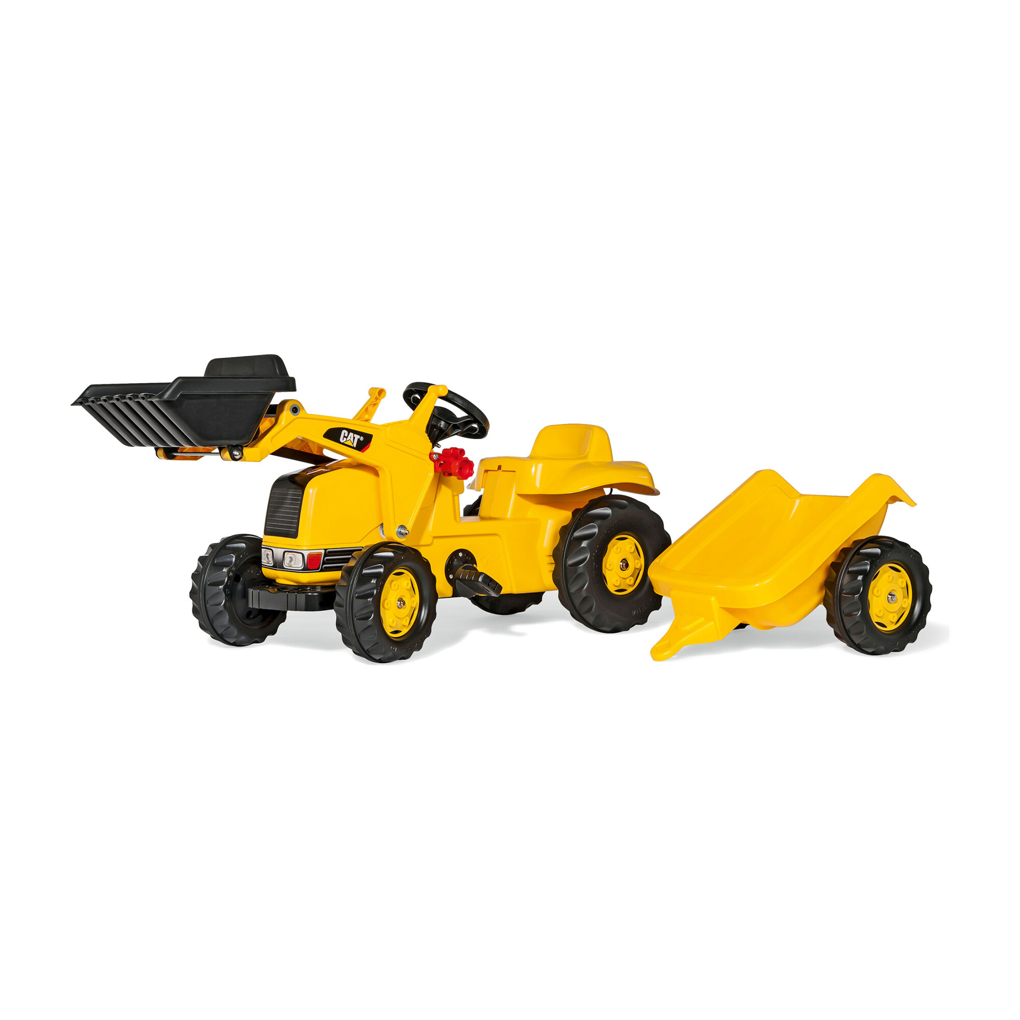 CAT Kid Tractor with Trailer