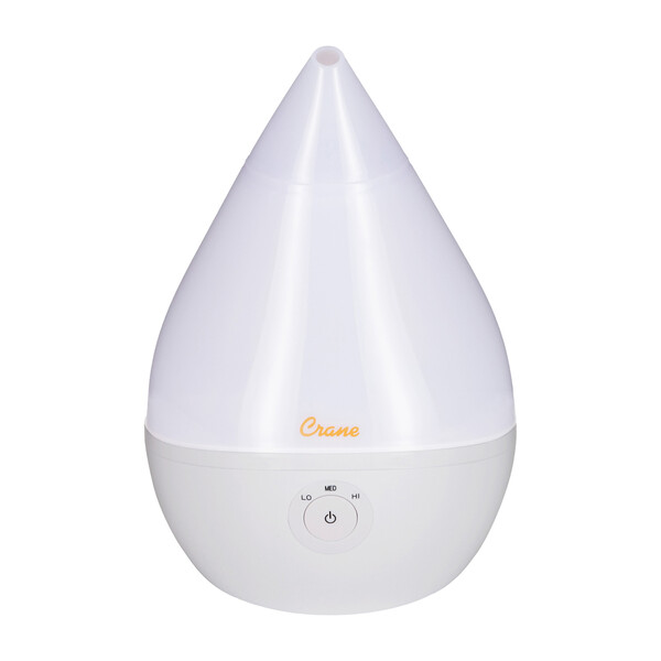 Droplet Ultrasonic Cool Mist Humidifier, White