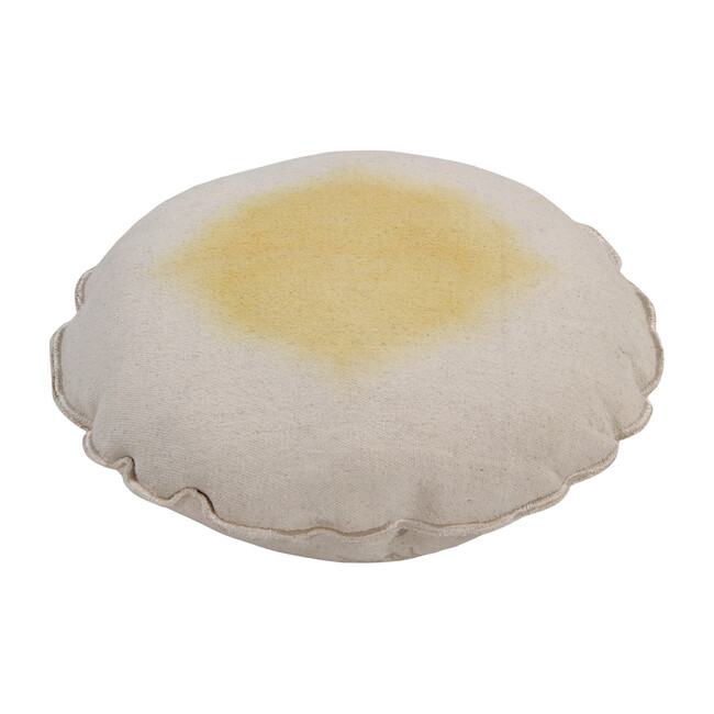 Tie-Dye Washable Pillow, Yellow - Decorative Pillows - 3