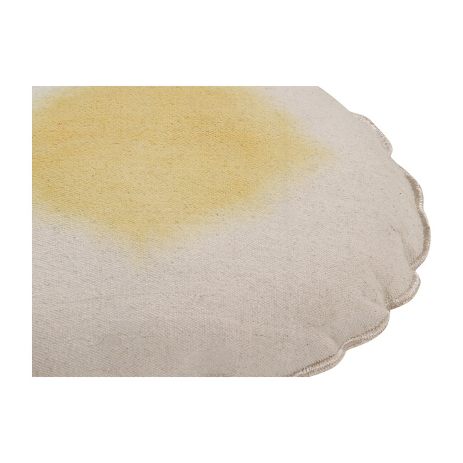 Tie-Dye Washable Pillow, Yellow - Decorative Pillows - 4
