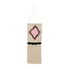 Morocco Wall Hanging, Pink/Natural - Wall Décor - 1 - thumbnail