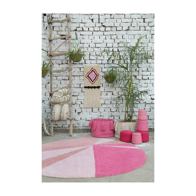 Morocco Wall Hanging, Pink/Natural - Wall Décor - 2