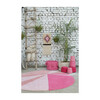 Morocco Wall Hanging, Pink/Natural - Wall Décor - 2
