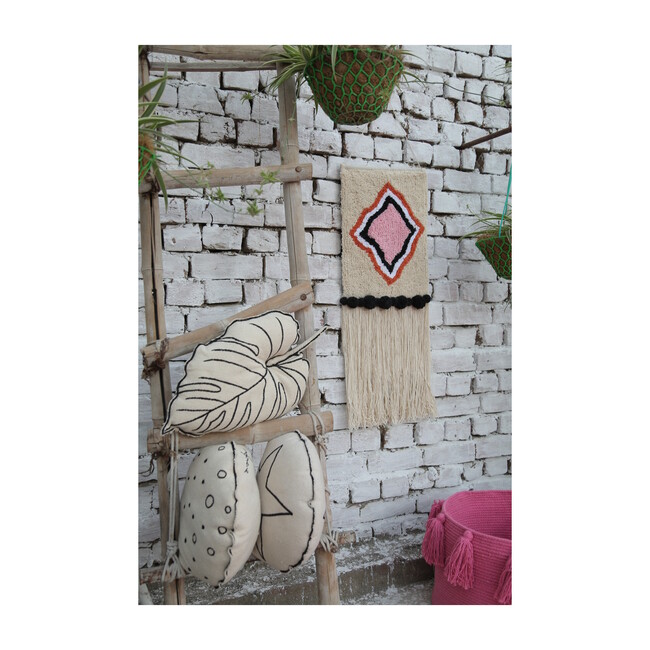 Morocco Wall Hanging, Pink/Natural - Wall Décor - 3