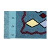 Draa Washable Rug, Blue - Rugs - 2