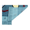 Draa Washable Rug, Blue - Rugs - 5