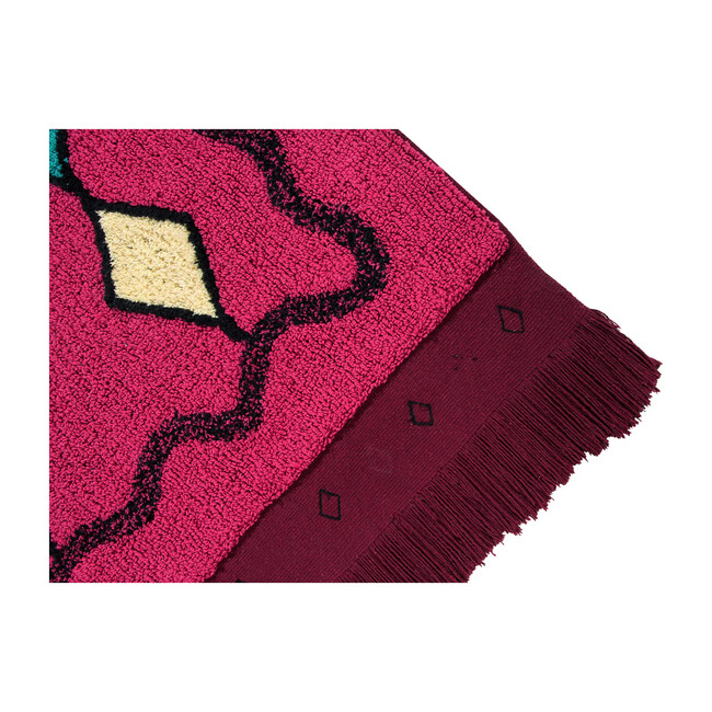 Assa Washable Rug, Pink - Rugs - 3