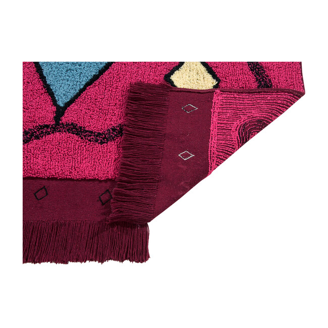 Assa Washable Rug, Pink - Rugs - 5