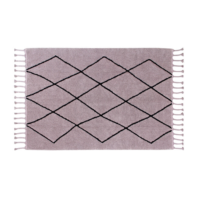 Bereber Washable Rug, Wood Rose - Rugs - 1