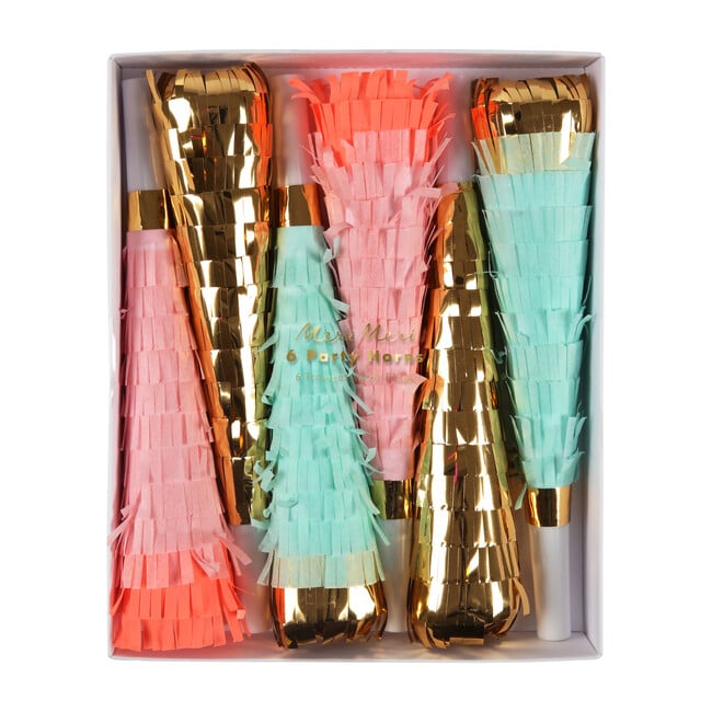 Fringed Party Horns - Party Accessories - 1