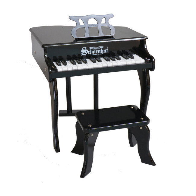 30-Key Fancy Baby Grand Piano, Black - Musical - 1