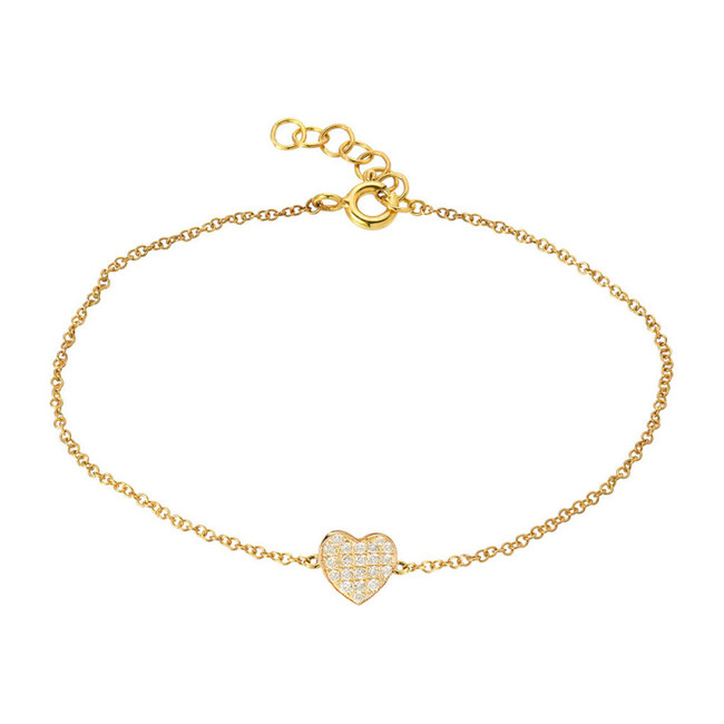 Diamond Heart Bracelet - Bracelets - 1