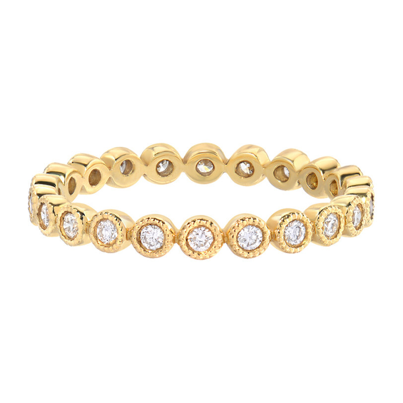 Diamond Bezel Eternity Band