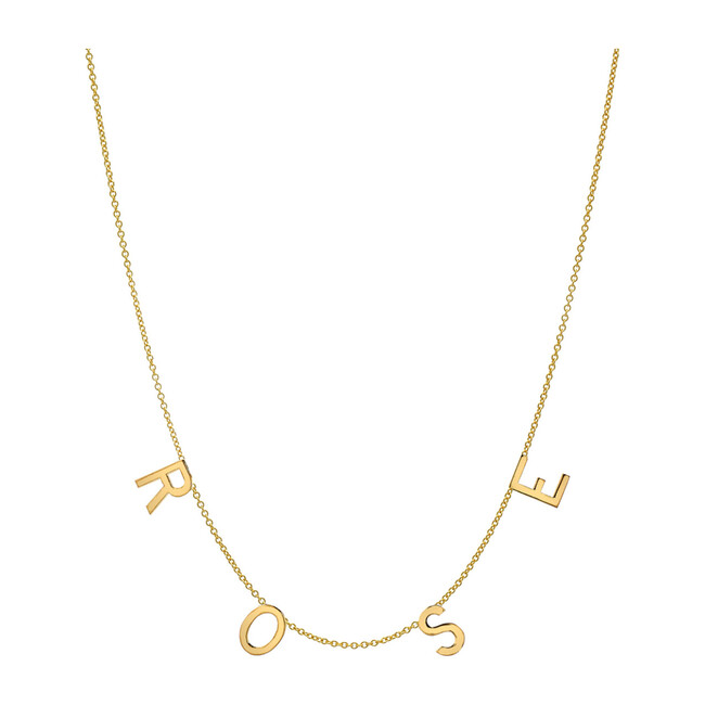 14k Gold Space Necklace