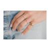 14k Gold Small Engravable Signet Ring - Rings - 2