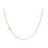 14k Gold Asymmetrical Initial Necklace - Necklaces - 1 - thumbnail