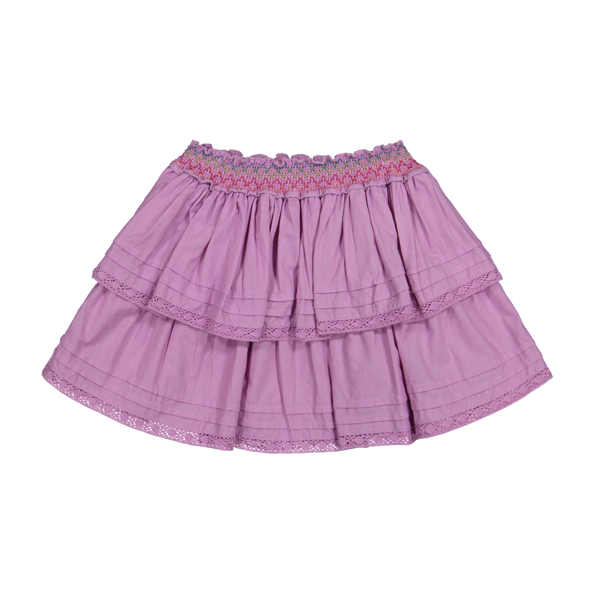 Nina Skirt, Orchid - Kids Girl Clothing Skirts - Maisonette