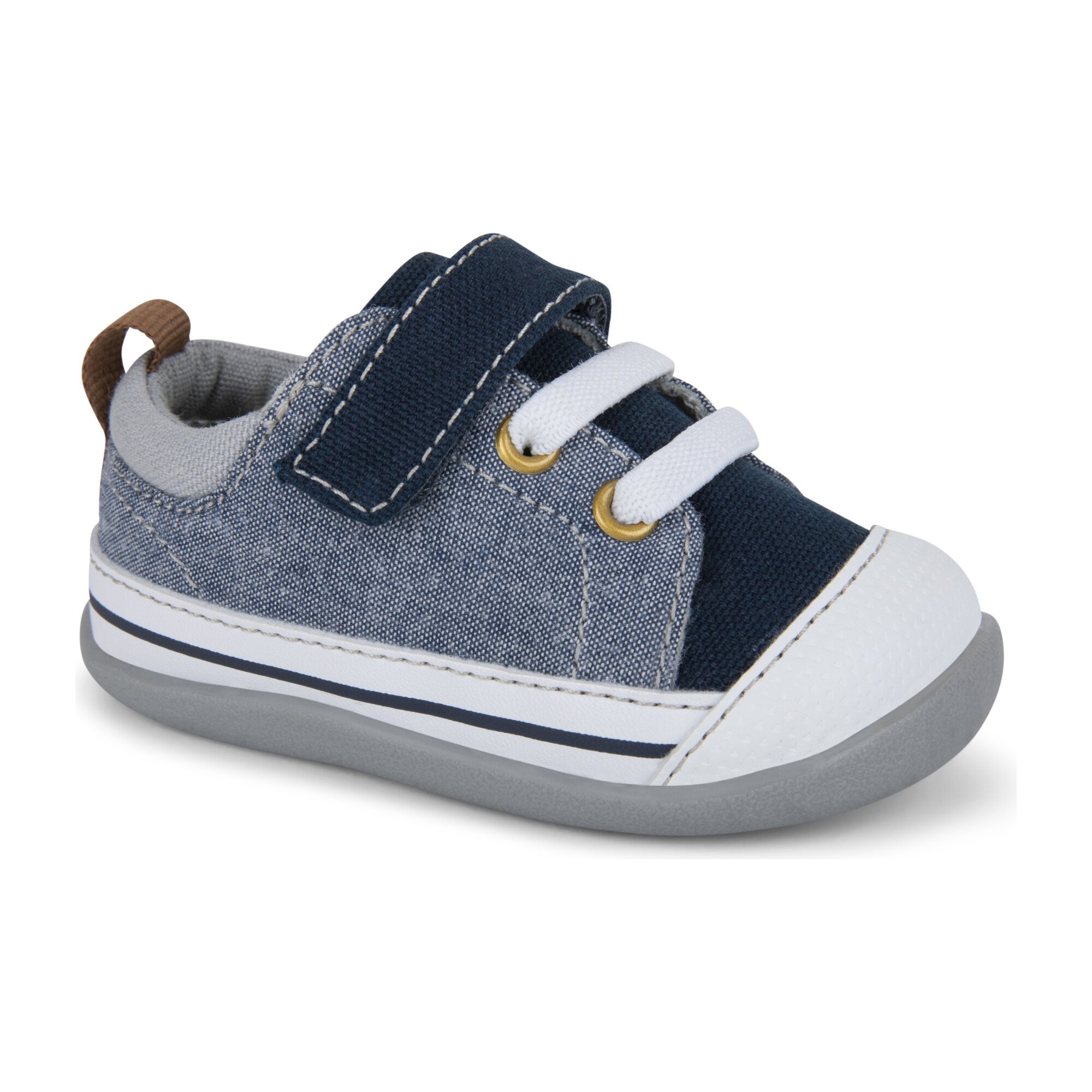Stevie II First Walker, Blue Denim