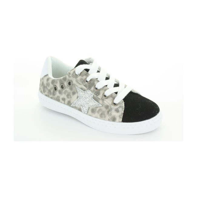 Mia Star Lace Sneaker, Leopard Print