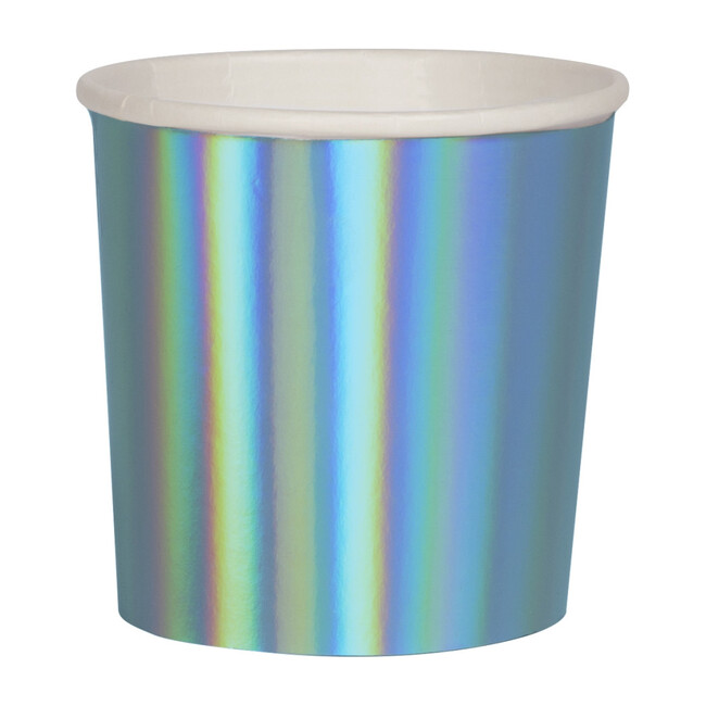 Holographic Blue Tumbler Cups - Drinkware - 1