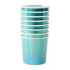 Holographic Blue Tumbler Cups - Drinkware - 2