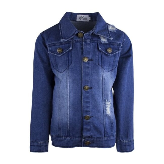 Tiger Denim Jacket, Blue