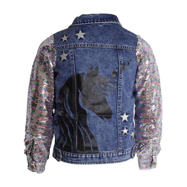unicorn denim jacket
